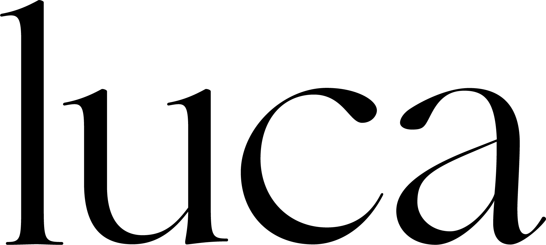 Luca Logo Black